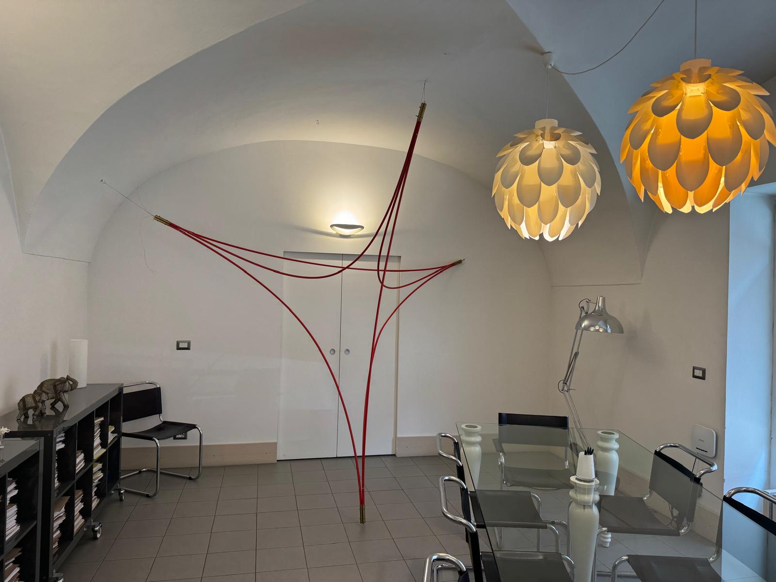 Soffitto a volta decorato dello studio notarile del Notaio Cigliano.